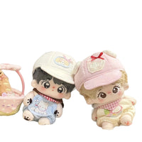 10cm/13cm Cotton Doll Clothes Set for Plush Dolls - Cute Animal Outfits
