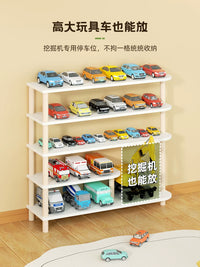 Toy Car Storage Rack Multi-layer Home Display Shelf for Kids' Toy Cars and Model Vehicles