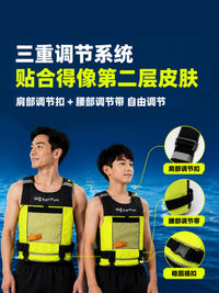 Water Sports Life Vest for Adults and Children - High Buoyancy Paddle Board Kayak Swim Jacket