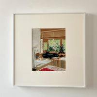 Nordic Minimalist Landscape Wall Art for Living Room and Dining Room Decor