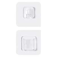 Self-Adhesive Power Strip Holder with Strong Interlocking Fastener for Wall Mounting, No-Drill Socket Organizer