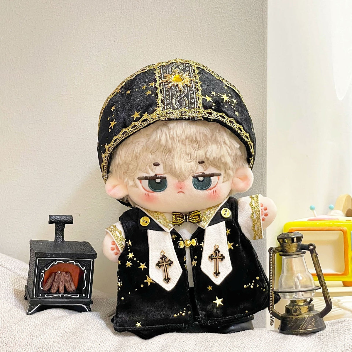 20cm Cotton Doll Clothes Set for Male and Female Dolls, Original Design Outfits
