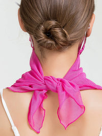 100% Mulberry Silk Face Mask Scarf for Sun Protection and Breathability