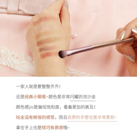 DAIFEI 5-Piece Soft Synthetic Eye Makeup Brush Set with Powder, Contour, or Highlight Brush