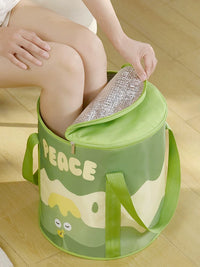 Portable Foldable Foot Bath Basin Outdoor Travel Washbasin
