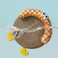 Pet Cooling Mat Rattan Weave Summer Bed for Cats and Dogs, Washable Sofa Cushion