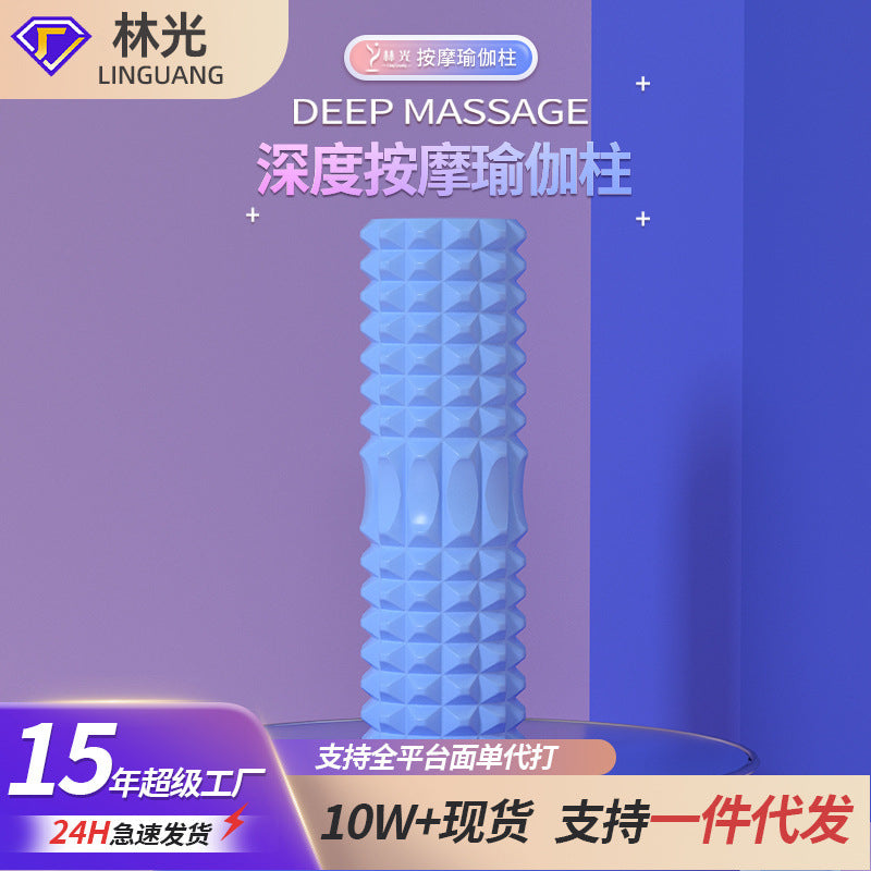 Foam Roller Massage Stick Set for Muscle Relaxation and Fitness