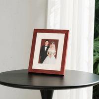 Wooden Picture Frame for Wedding Certificate or Photos, Desktop Display, 5x7 to 8x10 inch
