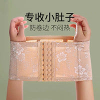Women's Postpartum Waist Trainer Corset - Slimming Tummy Control Waist Cincher for Body Shaping