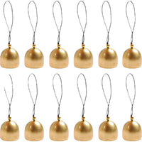 Pure Copper Wind Chimes and Accessories with Bell Hammer Metal Small Copper Bells DIY Material Christmas New Year Decoration Bells