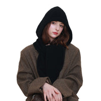 Women's Winter Knitted Scarf and Hat Set, Thickened Warm Neck Protection