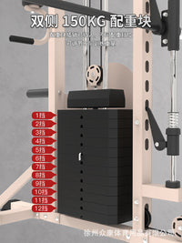 Multi-functional Smith Machine with Integrated Training System for Home Gym