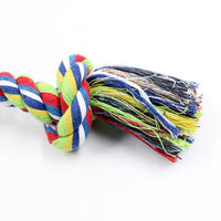 Pet Cotton Rope Chew Toy for Dogs and Cats - Teeth Cleaning and Training