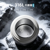 316 Stainless Steel Insulated Water Bottle, Large Capacity Outdoor Sports Cold/Hot Beverage Thermos