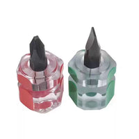 Mini Stubby Screwdriver Set - Phillips, Slotted, Torx - Small Manual Car Fender Repair Tool