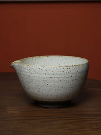Japanese Ceramic Matcha Bowl with Spout