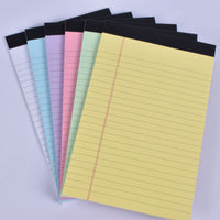 Tear-Off Lined Notepad A5/A4 Portable Memo Pad for Notes and Journaling
