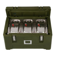 Xinbokang CBC30L Insulated Food Carrier with Trays, 30L Capacity