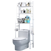 Bathroom Over-the-Toilet/Washer Storage Rack, 2/3-Tier Space-Saving Organizer Shelf