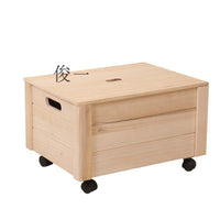 Wooden Storage Box with Lid - Dustproof Multi-Layer Organizer for Home