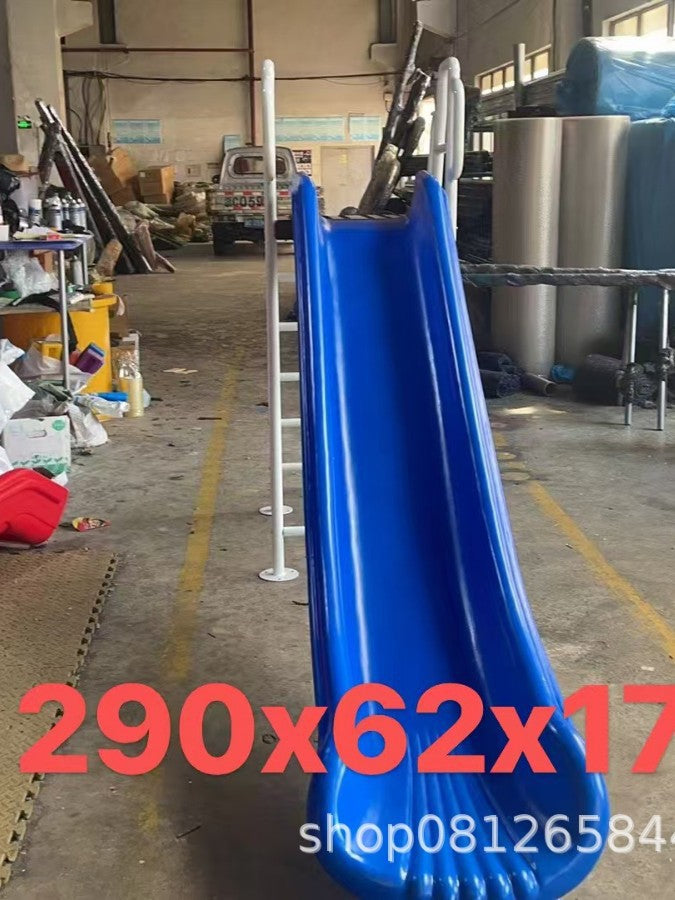 Kids' Outdoor/Indoor Playground Slide Combination with Sandpit