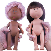 24CM Waldorf Handmade DIY Doll Set - Mia Potato Doll with Various Hair Colors and Skin Tones