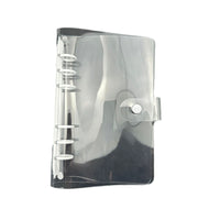 Minimalist Macaron Transparent 6-Hole A5/A6 PVC Loose-Leaf Notebook Binder