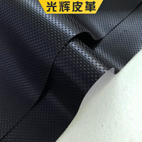PVC Faux Leather Fabric for Bags, Notebooks, and Stationery with Perforated Dot Texture