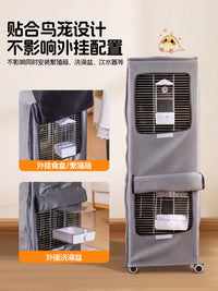 Dayang Breathable Bird Cage Cover for Parrots - Splash-proof & Light-Blocking