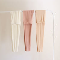 Women's Modal Thermal Leggings Thin Elastic Base Layer Pants for Autumn/Winter