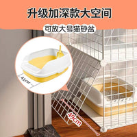 Multi-Level Cat Cage with Large Space for Indoor Cats