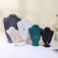 V-Neck Necklace Display Stand Mannequin Jewelry Photography Prop