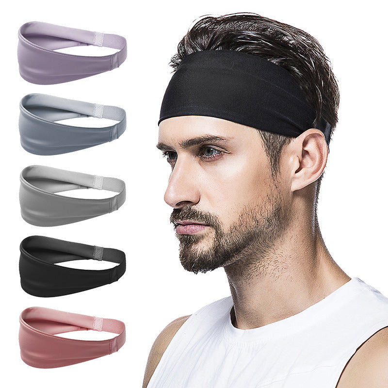 Unisex Quick-Dry Sweat-Wicking Yoga Cycling Headband for Outdoor Sports and Fitness