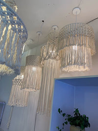 Bohemian Hand-Woven Rattan Pendant Light Shade for Living Room, Bedroom, Hotel, and Loft