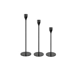 Minimalist Gold Iron Candle Holder Set for Romantic Dinners and Home Decor