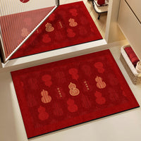 New Chinese Style Diatomaceous Earth Bathroom Mat Non-Slip Absorbent Quick Dry