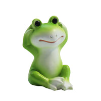 Miniature Resin Frog Figurines for Micro Landscape, Fish Tank, and Desk Decor