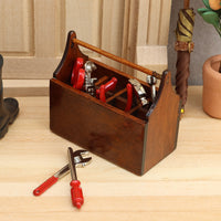 1:12 Miniature Dollhouse Tool Box Accessory Set