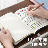 2025 Soft Leatherette Litchi Grain Notebook for Business Meetings and Notes