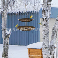Outdoor Hanging Metal Wild Bird Feeder for Garden Decoration