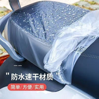 Disposable Electric Scooter Seat Cover Rain Dust Protector for E-bike Motorcycle