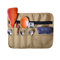 Portable Outdoor Camping Cutlery Storage Bag BBQ Cookware Hanging Organizer