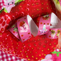 A Meng Original Strawberry Fruit Doll Washi Tape Vintage Style