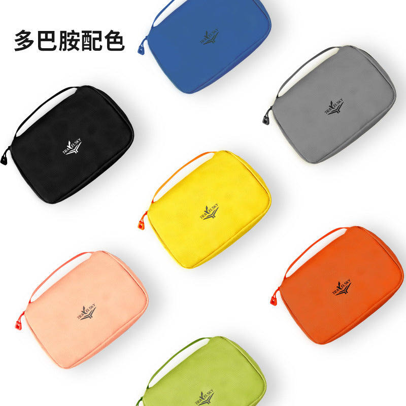 Travel Storage Bag Portable Cosmetic Toiletry Organizer for Business Trips and Camping