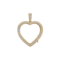 Vintage Hollow Locket Pendant Necklace for DIY Design