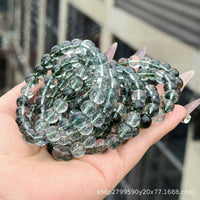 Natural Phantom Quartz Beaded Bracelet for Women