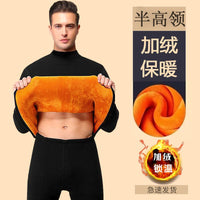Men's Thermal Underwear Set Fleece Lined Warm Base Layer for Winter