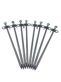 Outdoor Camping Tent Stakes Stainless Steel Ground Pegs Windproof Metal Awning Fixing Pins