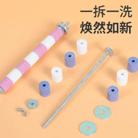 Parrot Beak Grinding Claw Stick Perch Stand for Bird Cage, Tiger Skin Cockatiel Beak Grinding Perch Stand