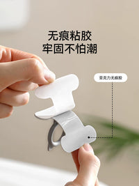 Fasola Toilet Lid Lifter Handle, Anti-Dirty Silicone Toilet Seat Cover Opener Gadget